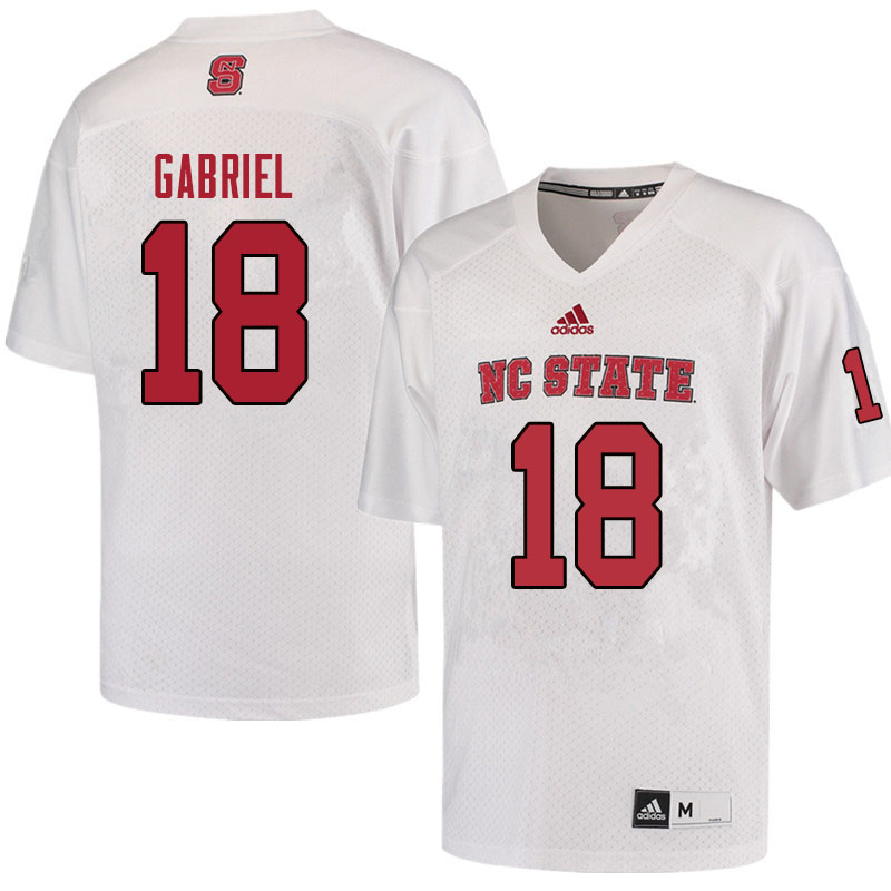 Men #18 Roman Gabriel NC State Wolfpack College Football Jerseys Sale-Red - Click Image to Close